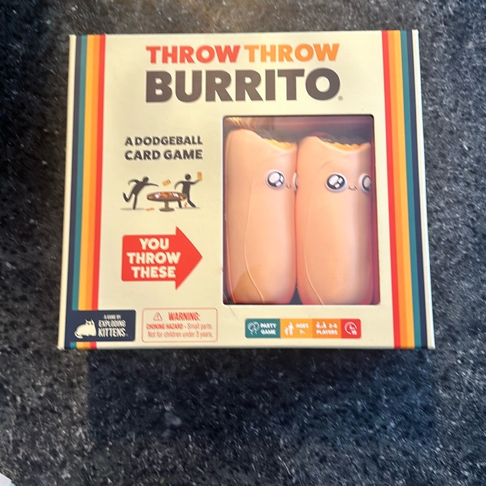 Throw Throw Burrito Game